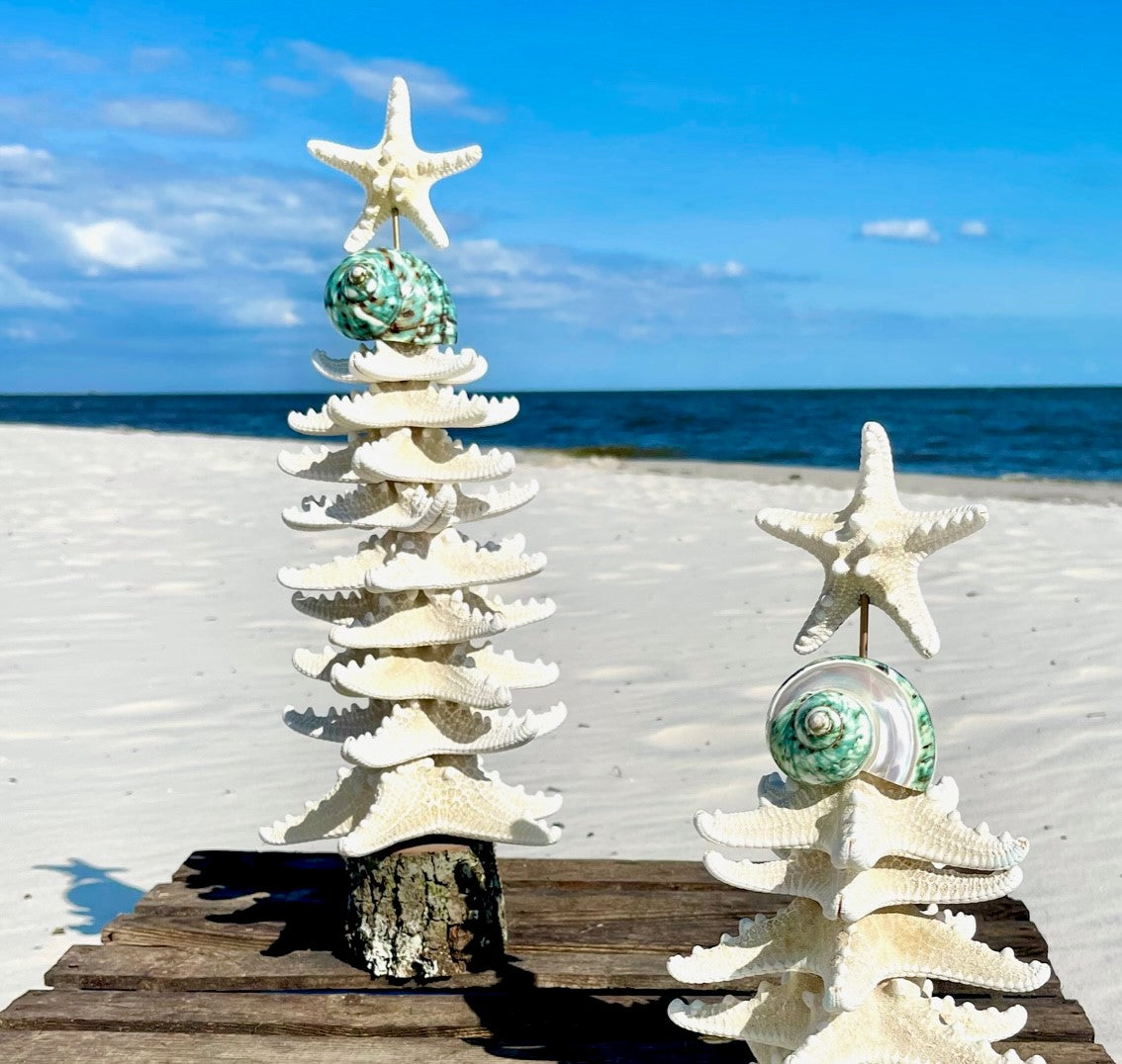 Flair Gifts starfish trees with jade shells