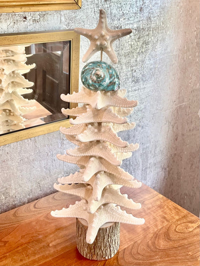 The Laura Starfish Tree with Jade shell handmade by Flair Gifts in Gulfport, MS